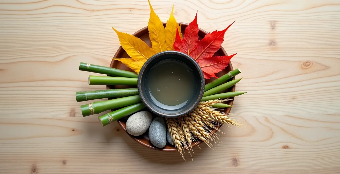 Die fünf Elemente im harmonischen Zyklus der TCM