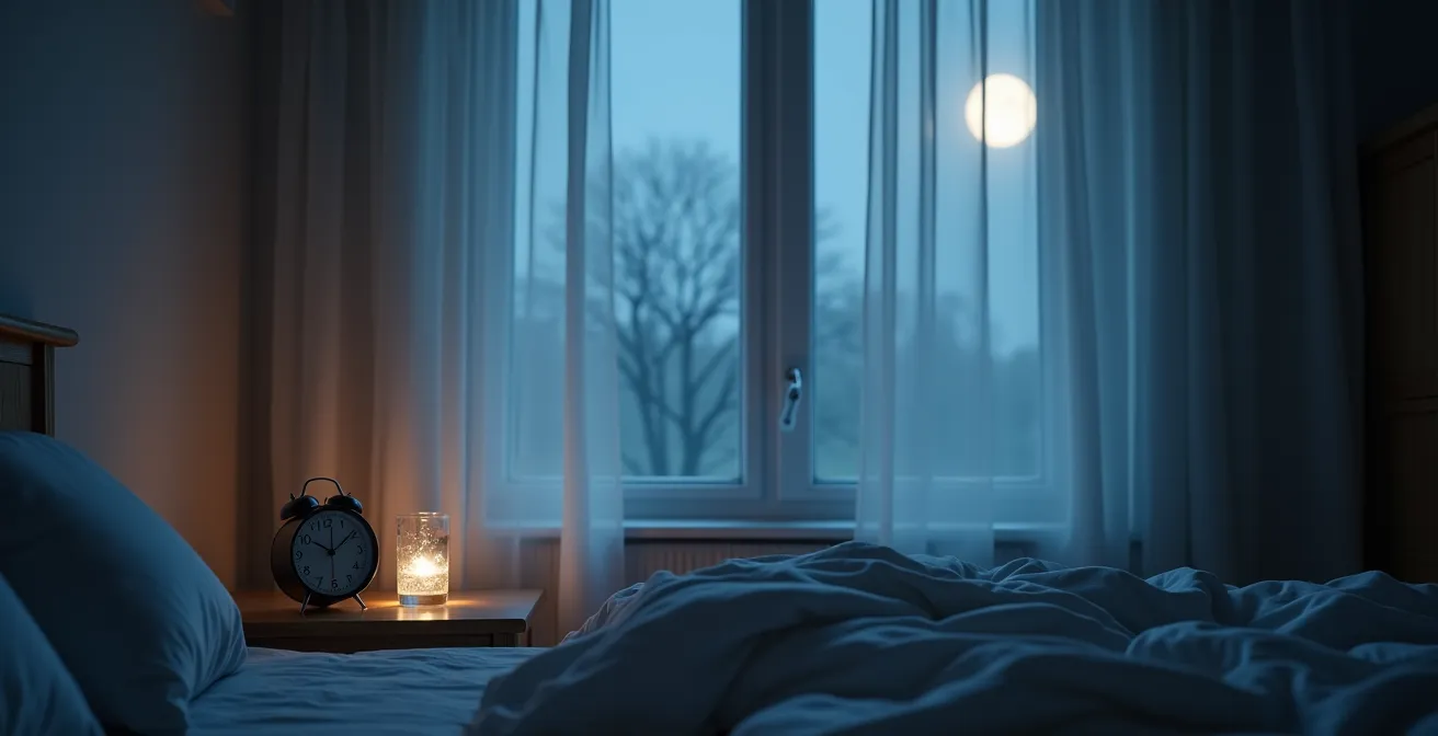 Darstellung der nächtlichen Zellregeneration während verschiedener Schlafphasen